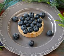 Тарталетка с голубикой