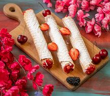 Вафельная трубочка