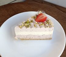 Клубничный чизкейк