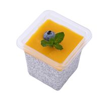 Чиа-пудинг с манго