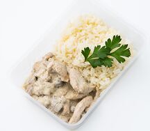 Фрикасе с рисом