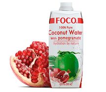Кокосовая вода Foco с соком граната