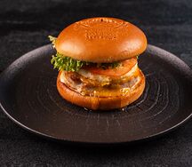 Чизбургер с курицей