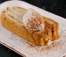 Медовик с кофейным муссом