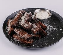 Гренки с пармезаном