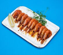 Креветки жареные