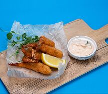 Креветки в панировке