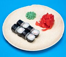 Ролл с крабом