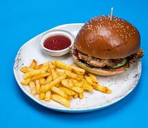 Бургер с курицей