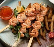 Гамбори на жару с картофелем