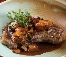 Стейк по-цыгански