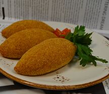 Зразы с сыром и зеленью