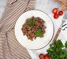 Салат из фасоли тинахта