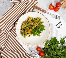 Фасоль стручковая обжаренная