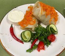 Голубцы с мясом и рисом