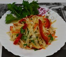 Салат Постный