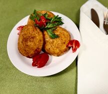 Котлеты с дымком