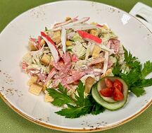 Салат Крабовый берет