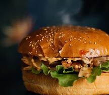 Бургер с курицей