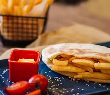 Гиро в булочке