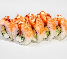 Холодный посейдон лосось-краб