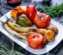 Овощи на мангале