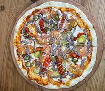 С телятиной на тонком тесте