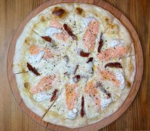 С семгой и вялеными томатами