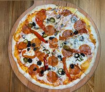 Chilli grilli пицца на тонком тесте