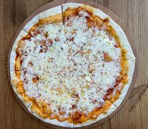 Маргарита, пицца на толстом тесте