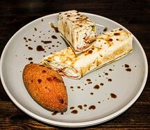 Котлета по-киевски в лаваше халяль