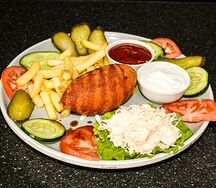 Котлета по-киевски с гарниром халяль