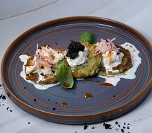 Оладьи из цукини со Страчателлой