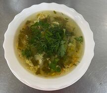 Борщ зелёный