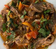 Говядина тушеная