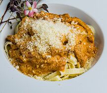 Тальятелле с куриным филе