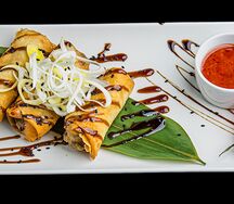 Харумаки с говядиной