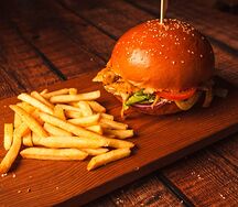 Стейк бургер