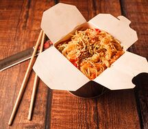 Фунчоза с овощами