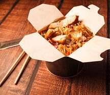 Фунчоза с курицей