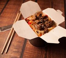 Фунчоза с говядиной