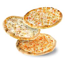 3 маленькие пиццы