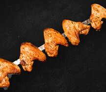 Шашлык из крыльев куриных