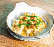 Пельмени запеченные с говядиной