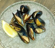 Мидии в створках