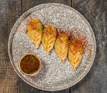 Гёдза со свининой и говядиной