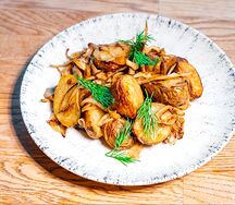 Картофель с грибами