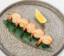 Шашлычок из креветок