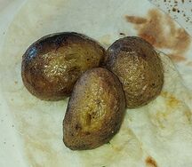 Картофель на мангале