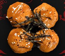 Запечённый ролл с Креветкой